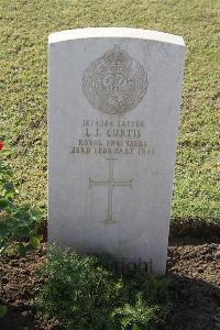 Ismailia War Memorial Cemetery - Curtis, Louis Jack